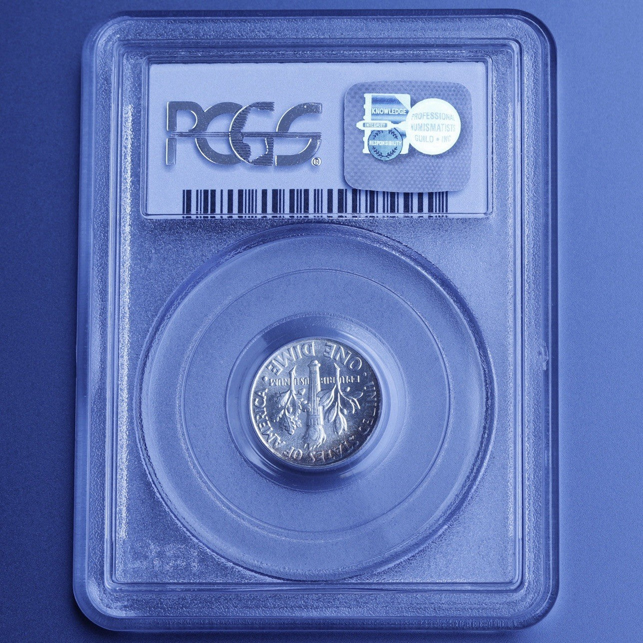 1962 Roosevelt Dime PCGS MS66 • Toned Silver 10C