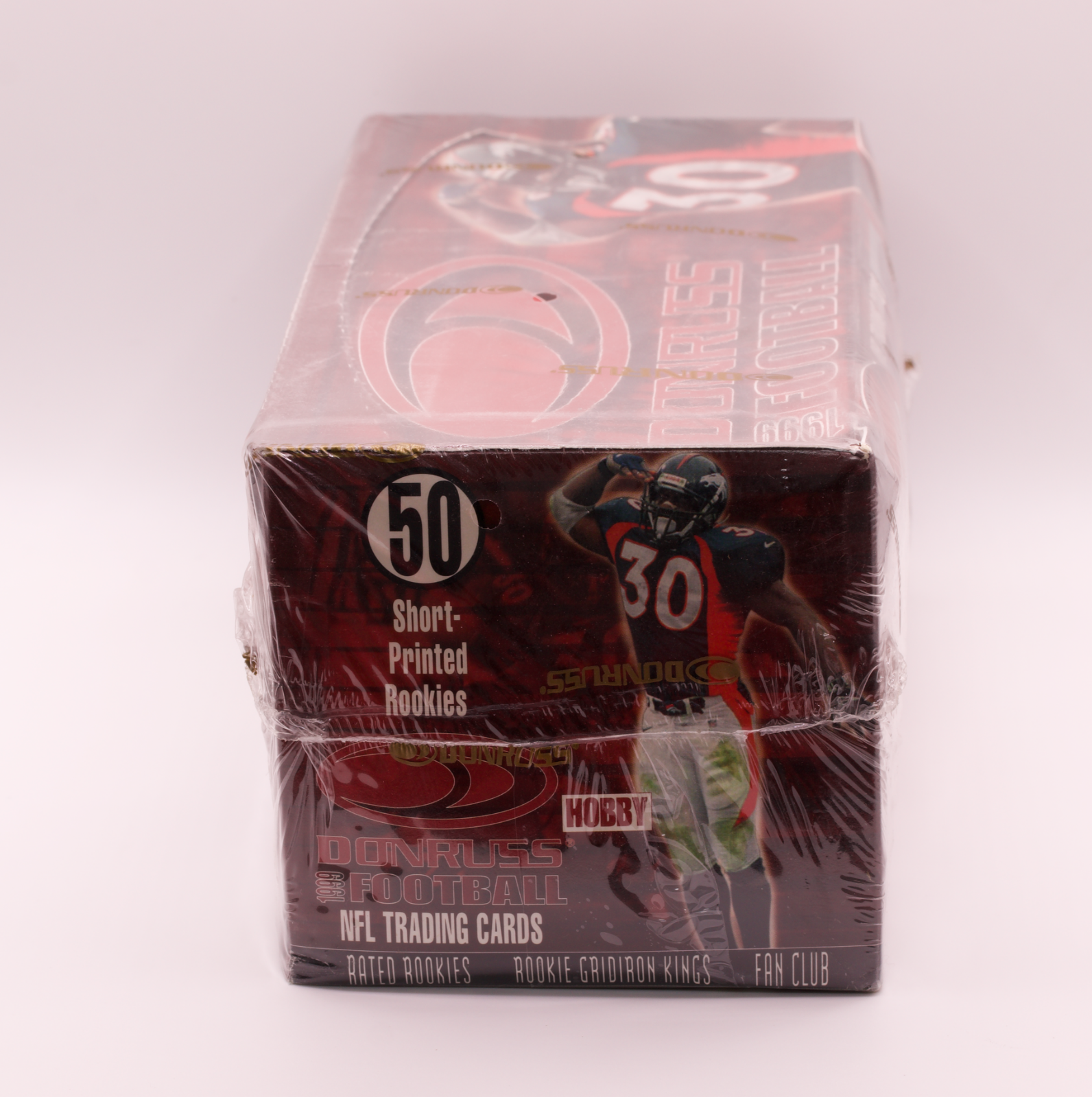 1999 Donruss Football Factory Sealed Hobby Box 24 Packs 7 Cards Per Pack NFL