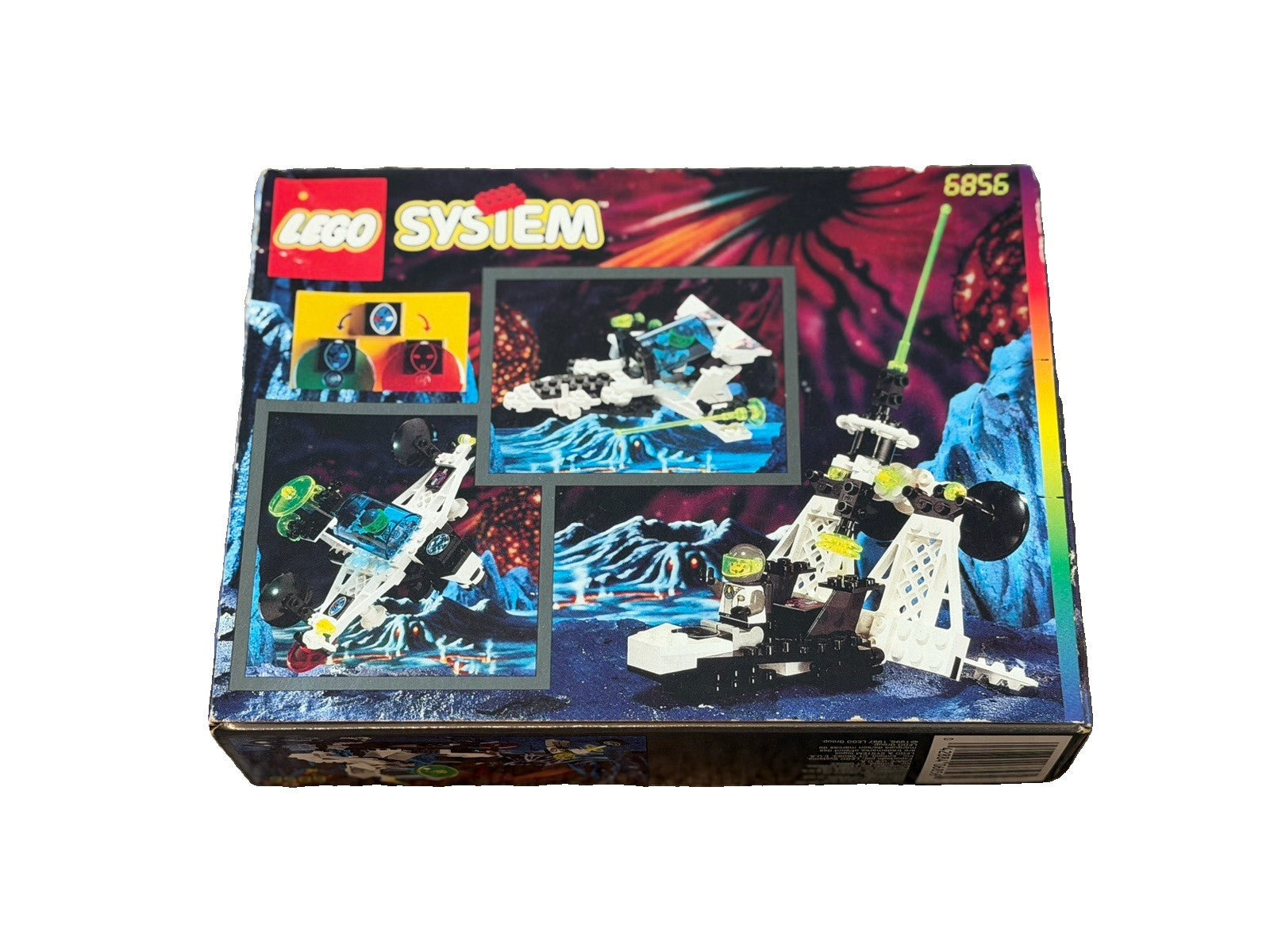 1996 LEGO System Space Exploriens Planetary Decoder 6856 NEW SEALED Box Wear
