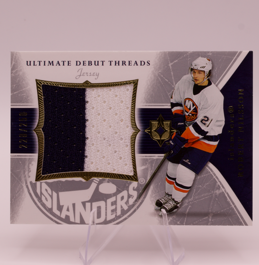 2005-06 Upper Deck Ultimate Collection Robert Nilsson Debut Threads Jersey /250