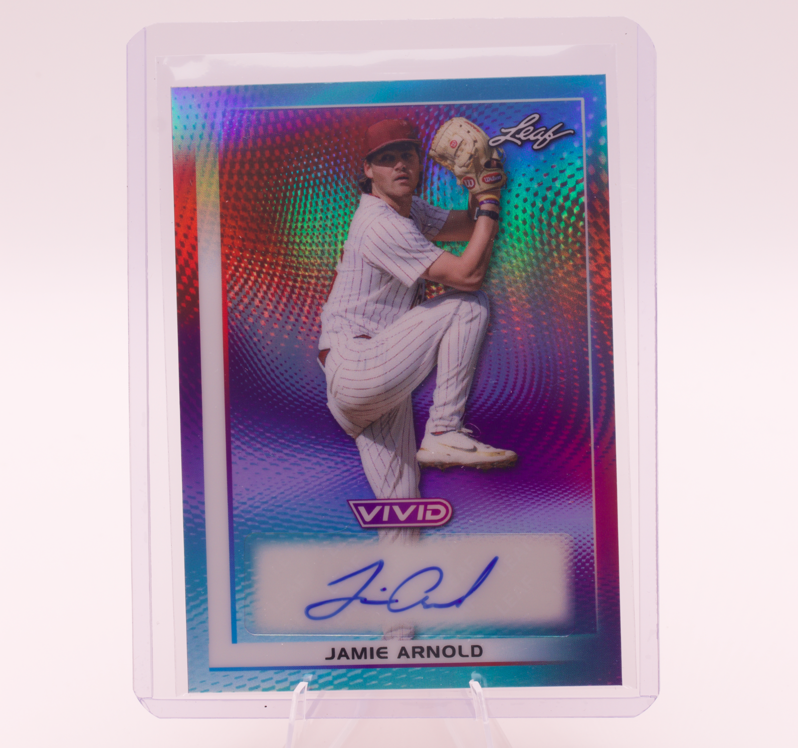 2026 Leaf Vivid Jamie Arnold Auto /35 BA-JA2 Athletics Florida State 1st Round