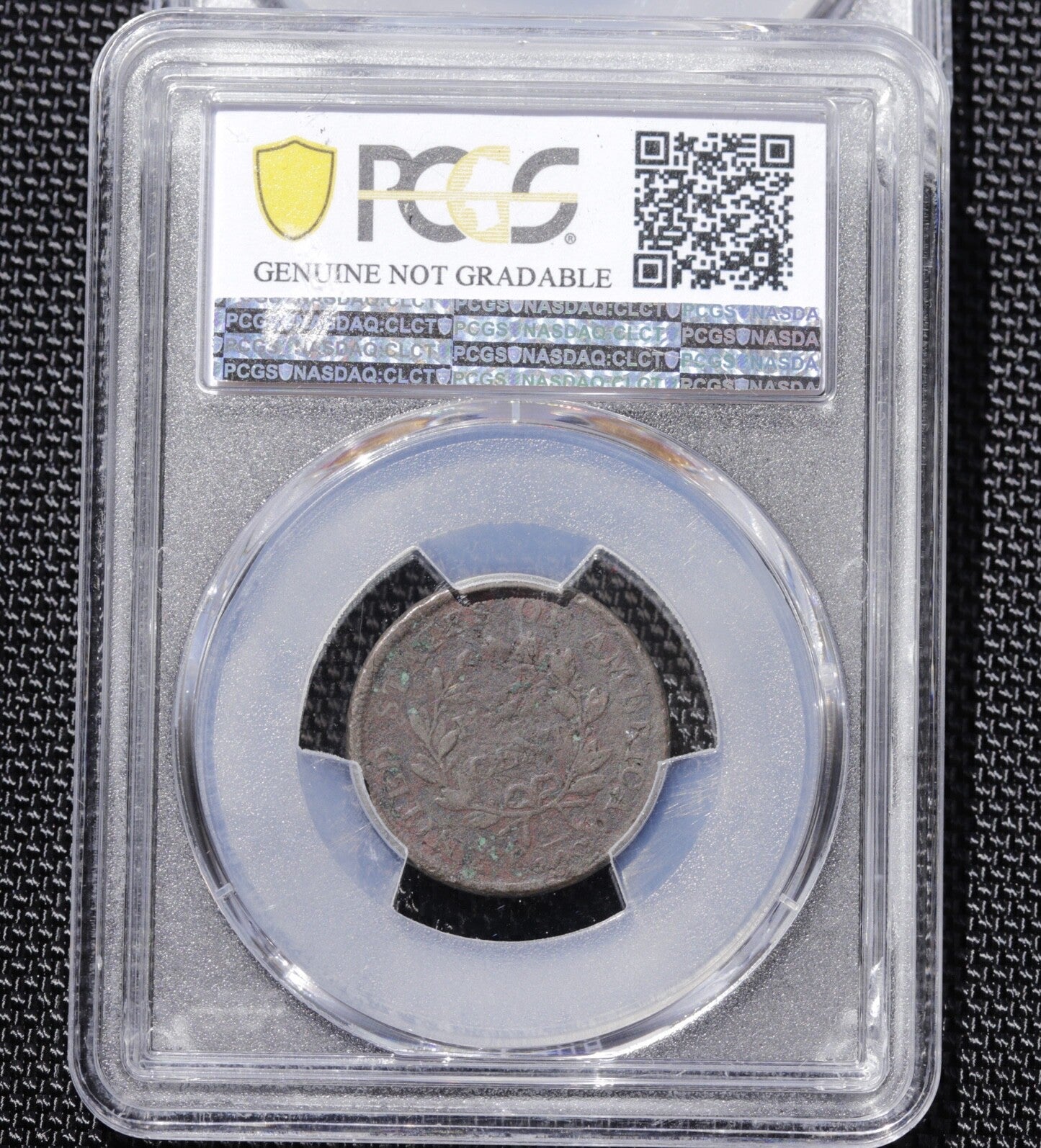 1808 Draped Bust Half Cent PCGS VG Details – Env. Damage – Rotated Dies C-3