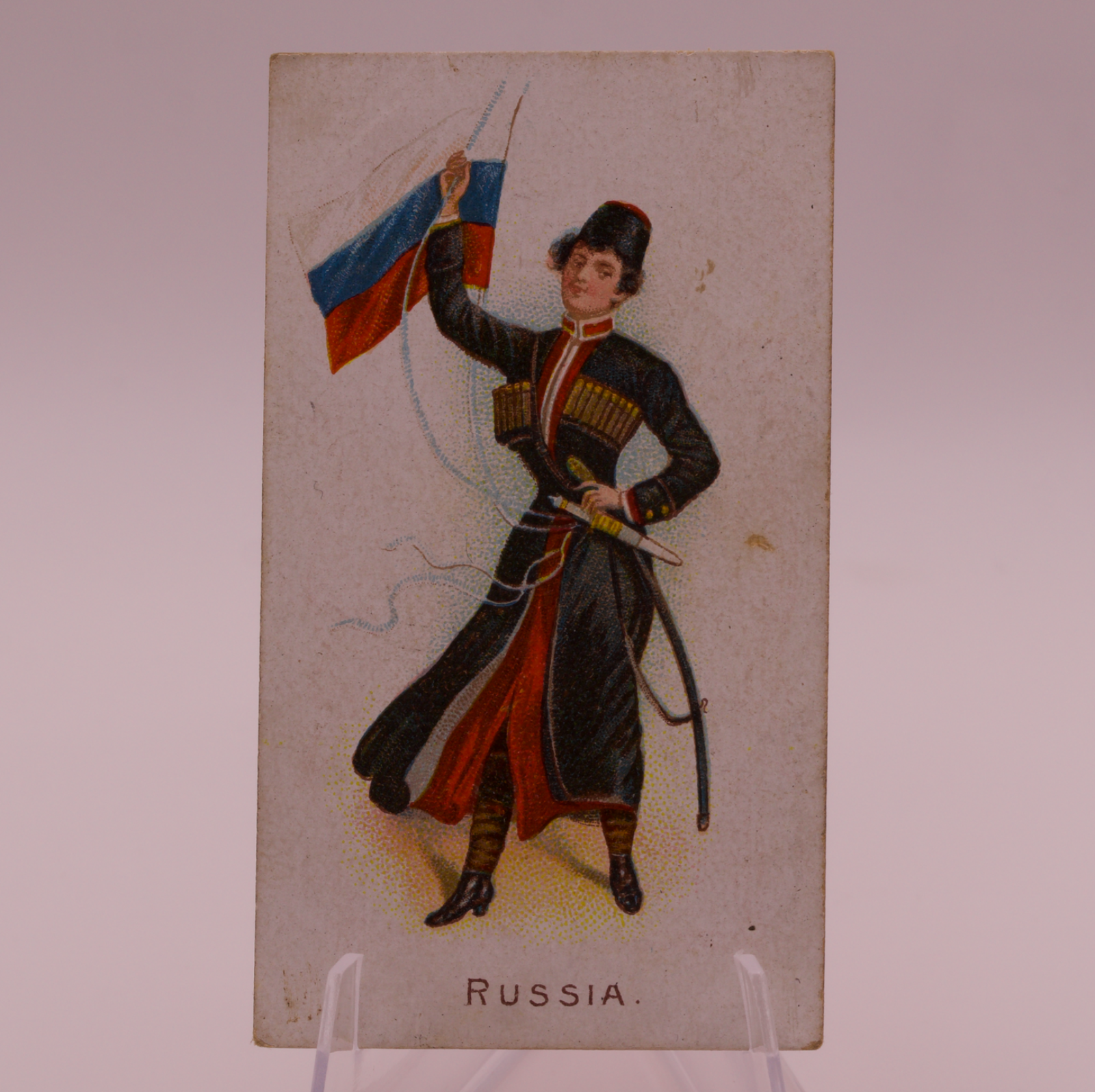Antique Player's Navy Mixture Cigarette Card Russia John Player & Sons Tobacco