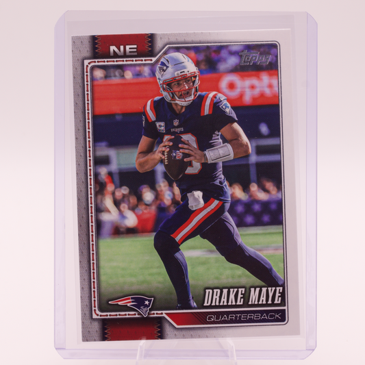 2026 Topps Drake Maye #136 New England Patriots QB North Carolina Tar Heels