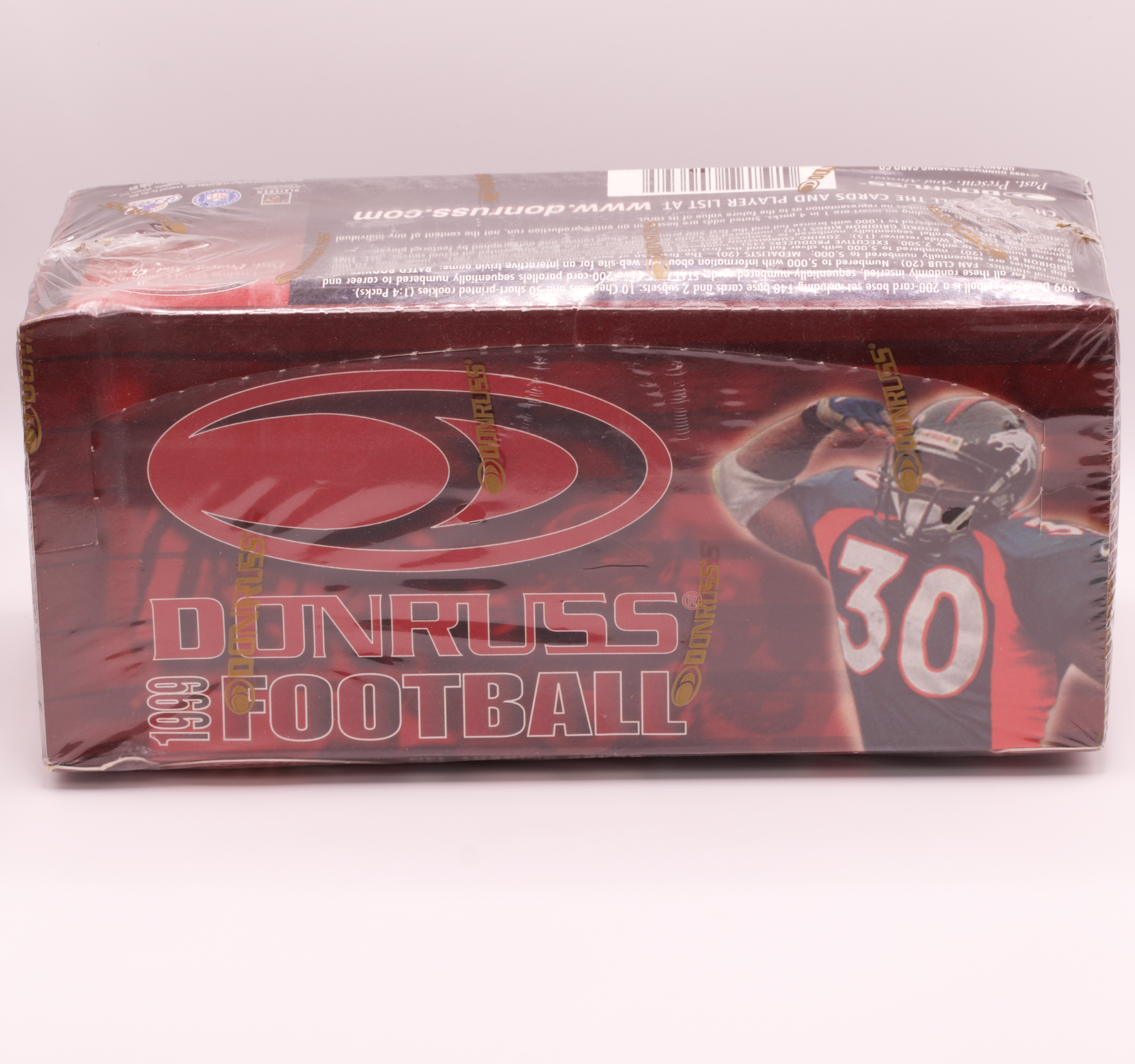 1999 Donruss Football Factory Sealed Hobby Box 24 Packs 7 Cards Per Pack NFL
