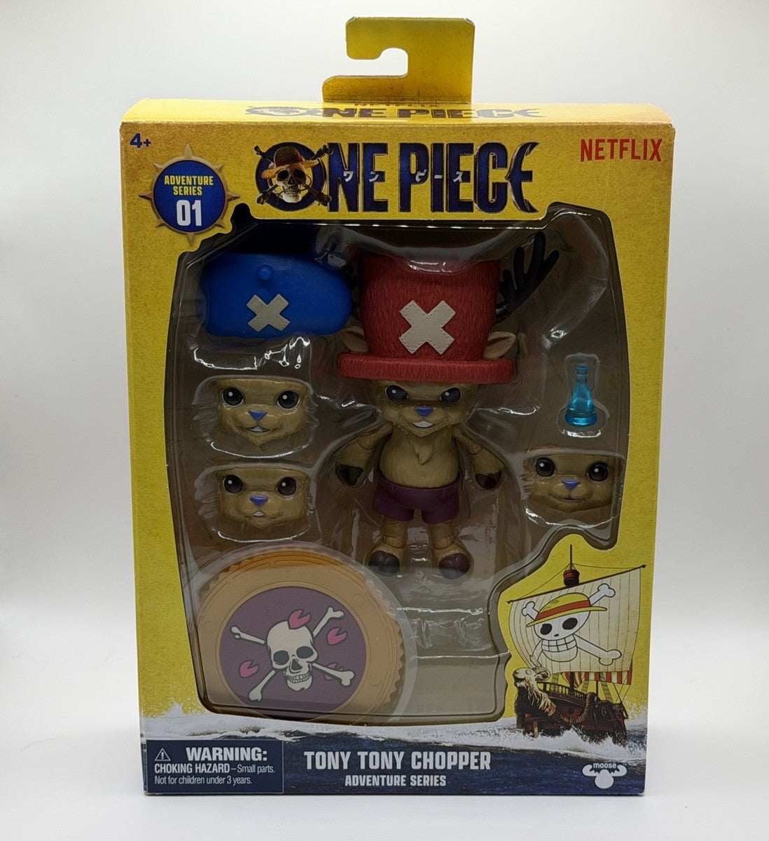 Moose Netflix One Piece Adventure Series Tony Tony Chopper Figure 2026