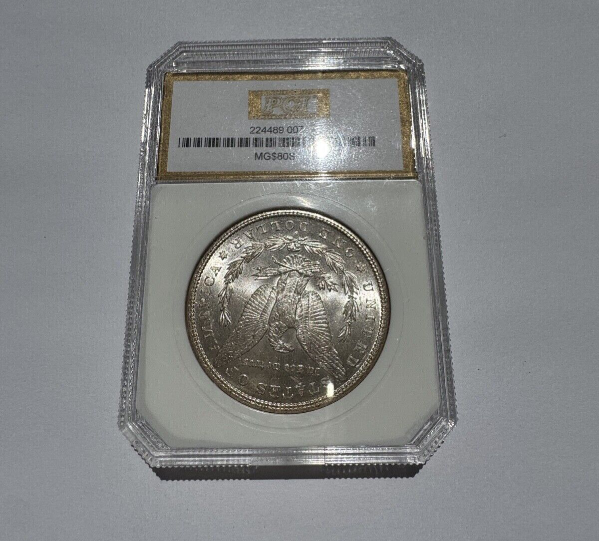 1880-S Morgan Silver Dollar  – Mintage: 8,900,000 – High-Grade Numismatic Coin