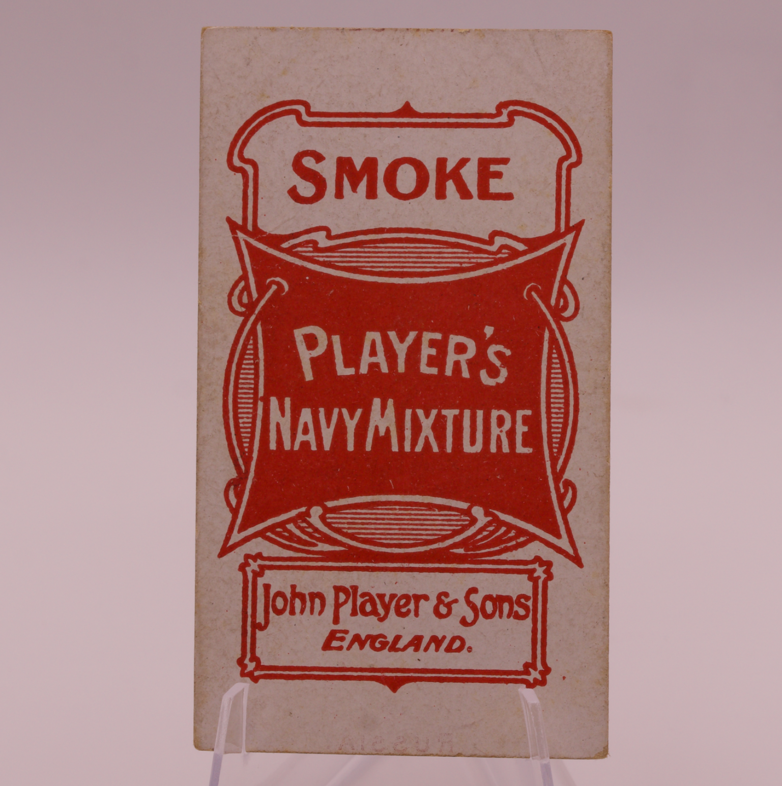 Antique Player's Navy Mixture Cigarette Card Russia John Player & Sons Tobacco