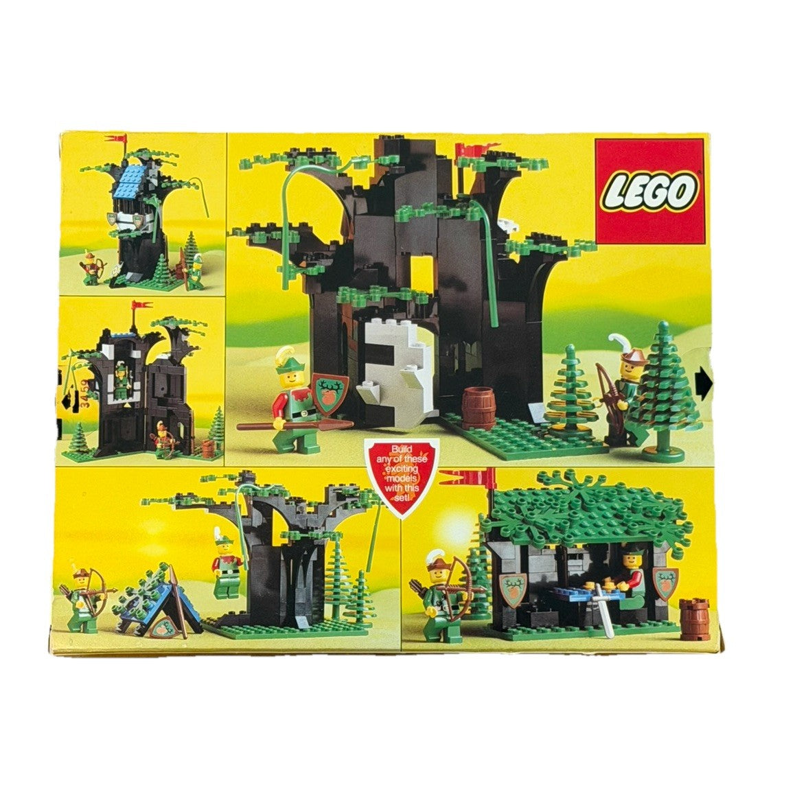 LEGO 6054 Forestmen’s Hideout Legoland Castle 1986 NEW Sealed Bags Vintage