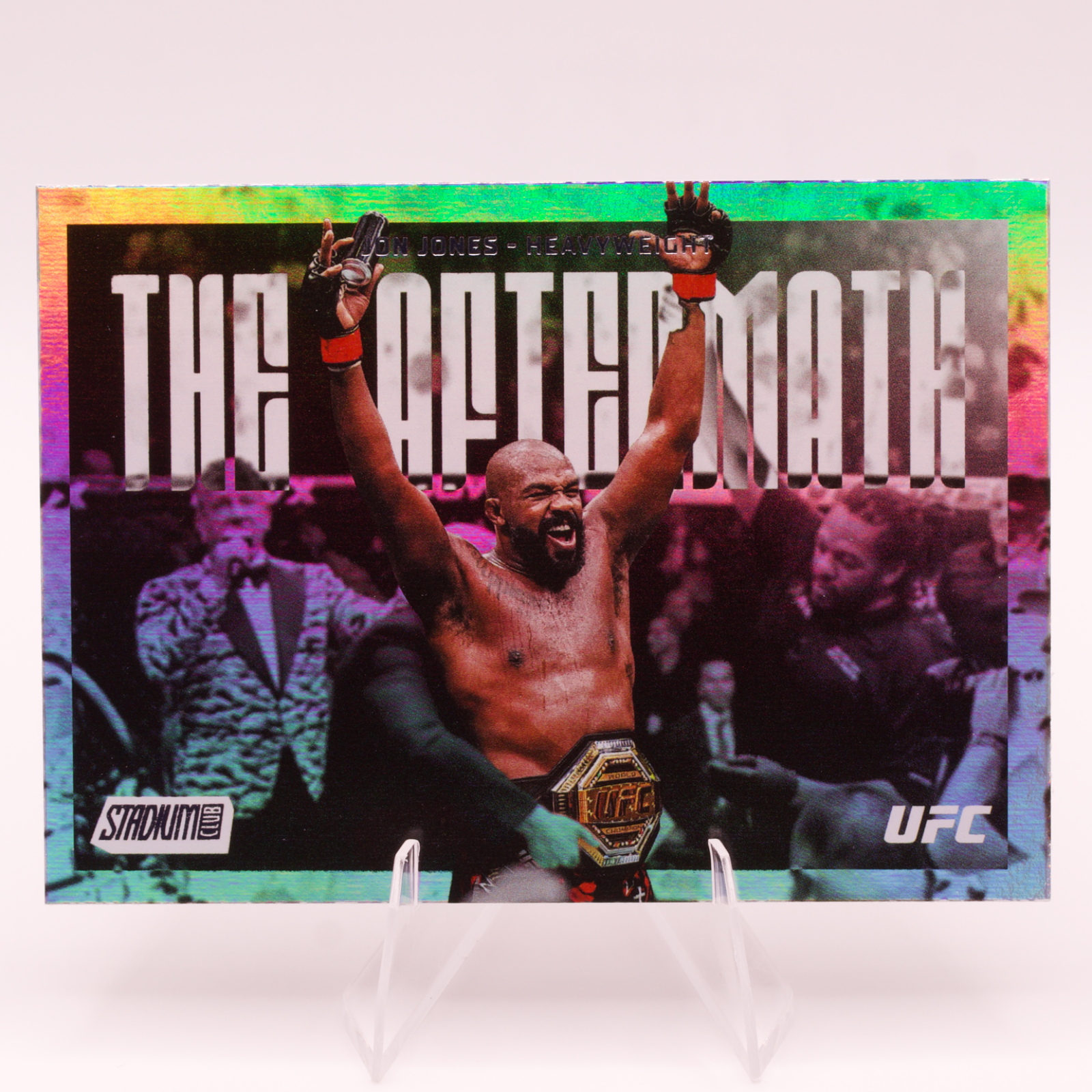2026 Topps Stadium Club UFC Jon Jones The Aftermath TA-11 UFC 309 Stipe Miocic