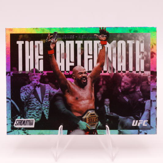 2026 Topps Stadium Club UFC Jon Jones The Aftermath TA-11 UFC 309 Stipe Miocic