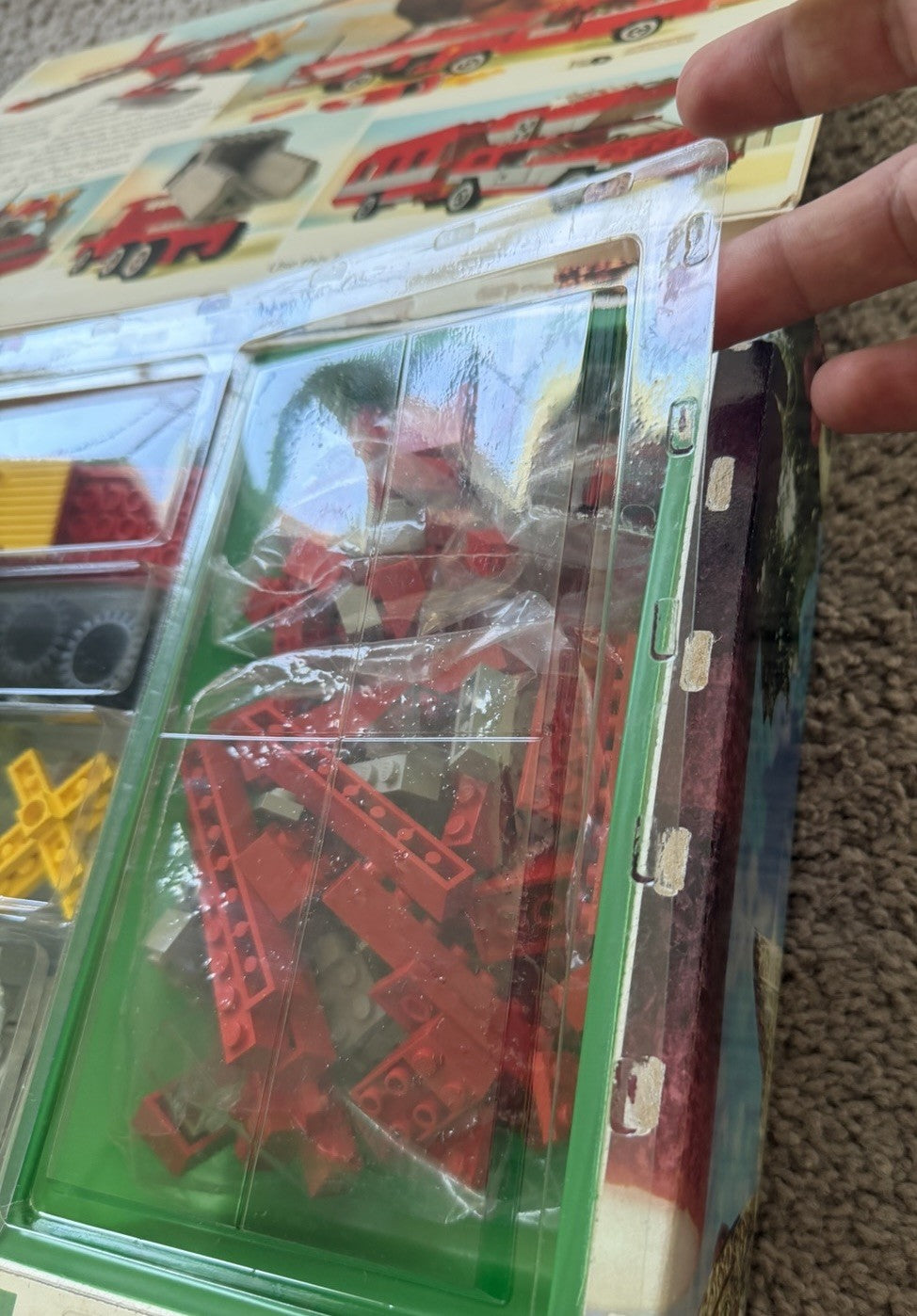 LEGO 722-1 Universal Building Set 1980 Factory Sealed Vintage Red Truck Set