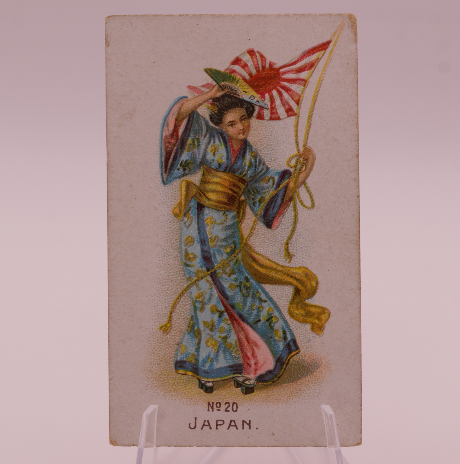 Antique Wills Scissors Cigarettes Card No 20 Japan W.D. & H.O. Wills Bristol