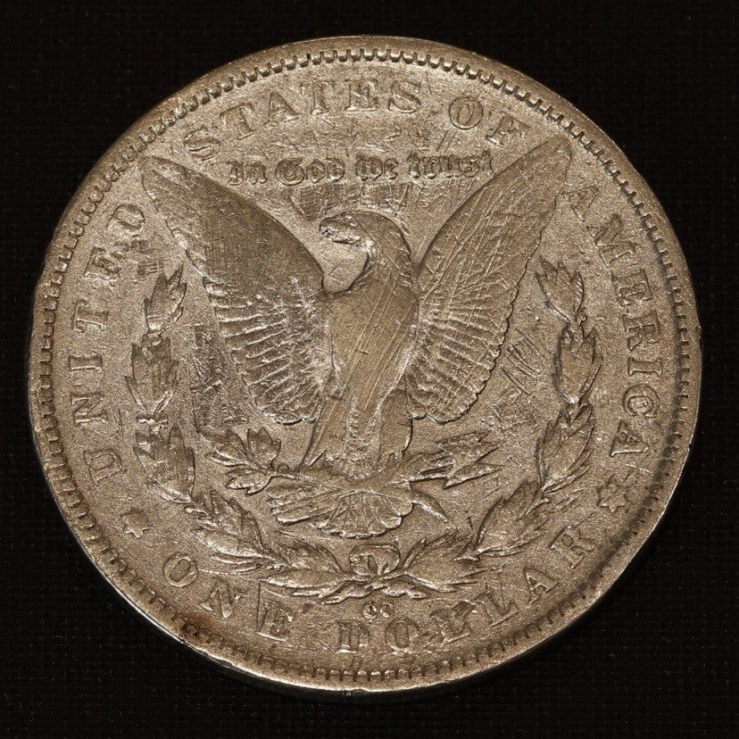 1891-CC Morgan Silver Dollar • VAM-3 Spitting Eagle Variety