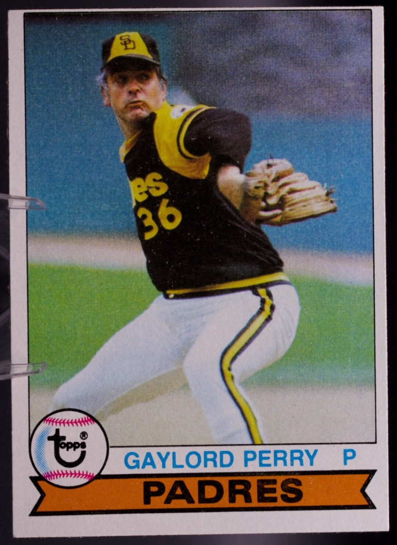1979 Topps #321 Gaylord Perry San Diego Padres HOF Pitcher Vintage Card
