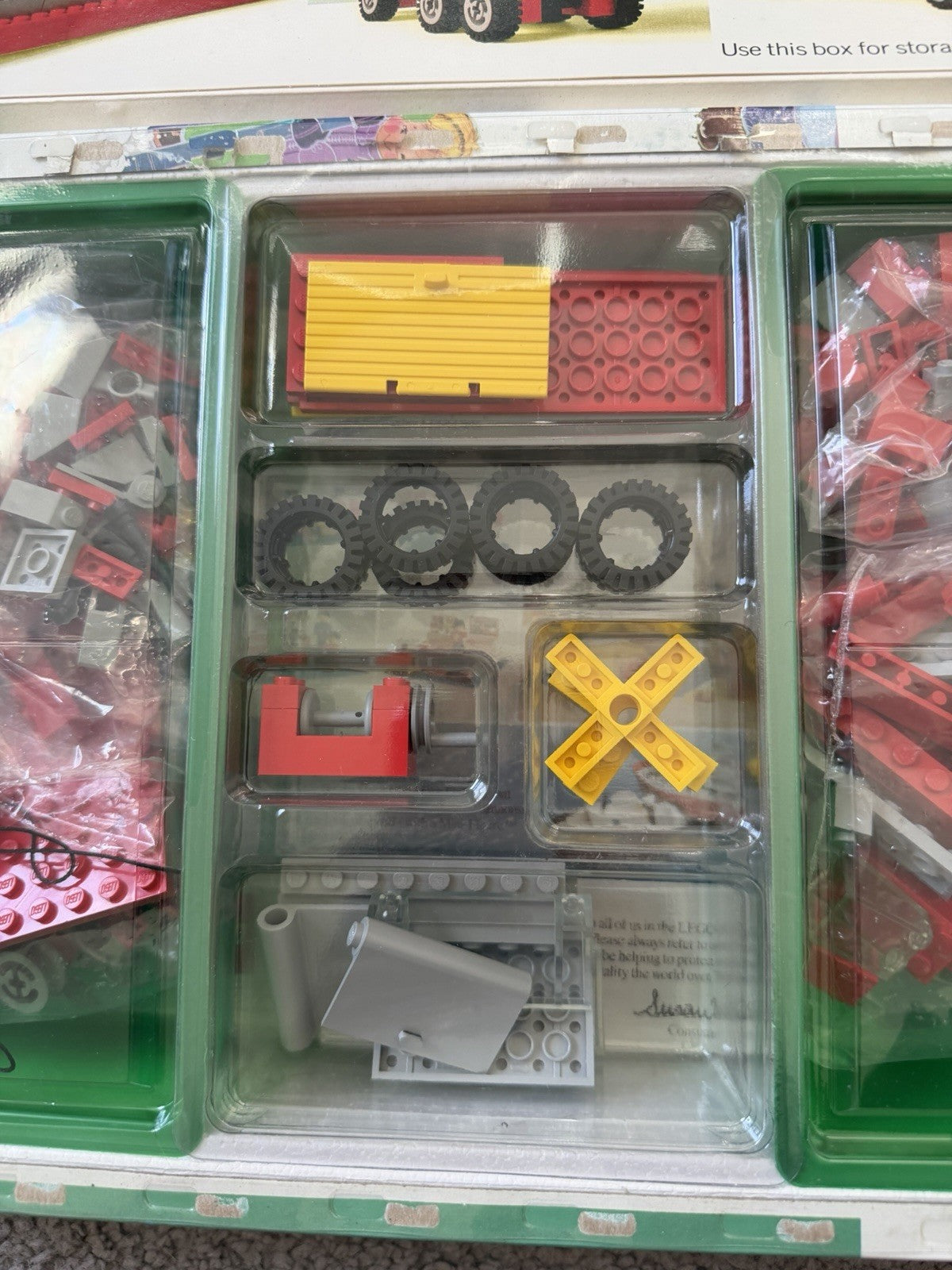 LEGO 722-1 Universal Building Set 1980 Factory Sealed Vintage Red Truck Set