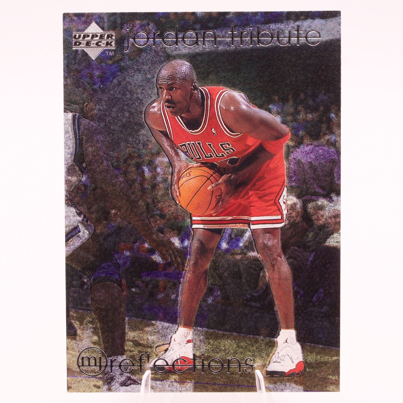 1998 Upper Deck Jordan Tribute MJ Reflections Michael Jordan MJ89 Bulls Card