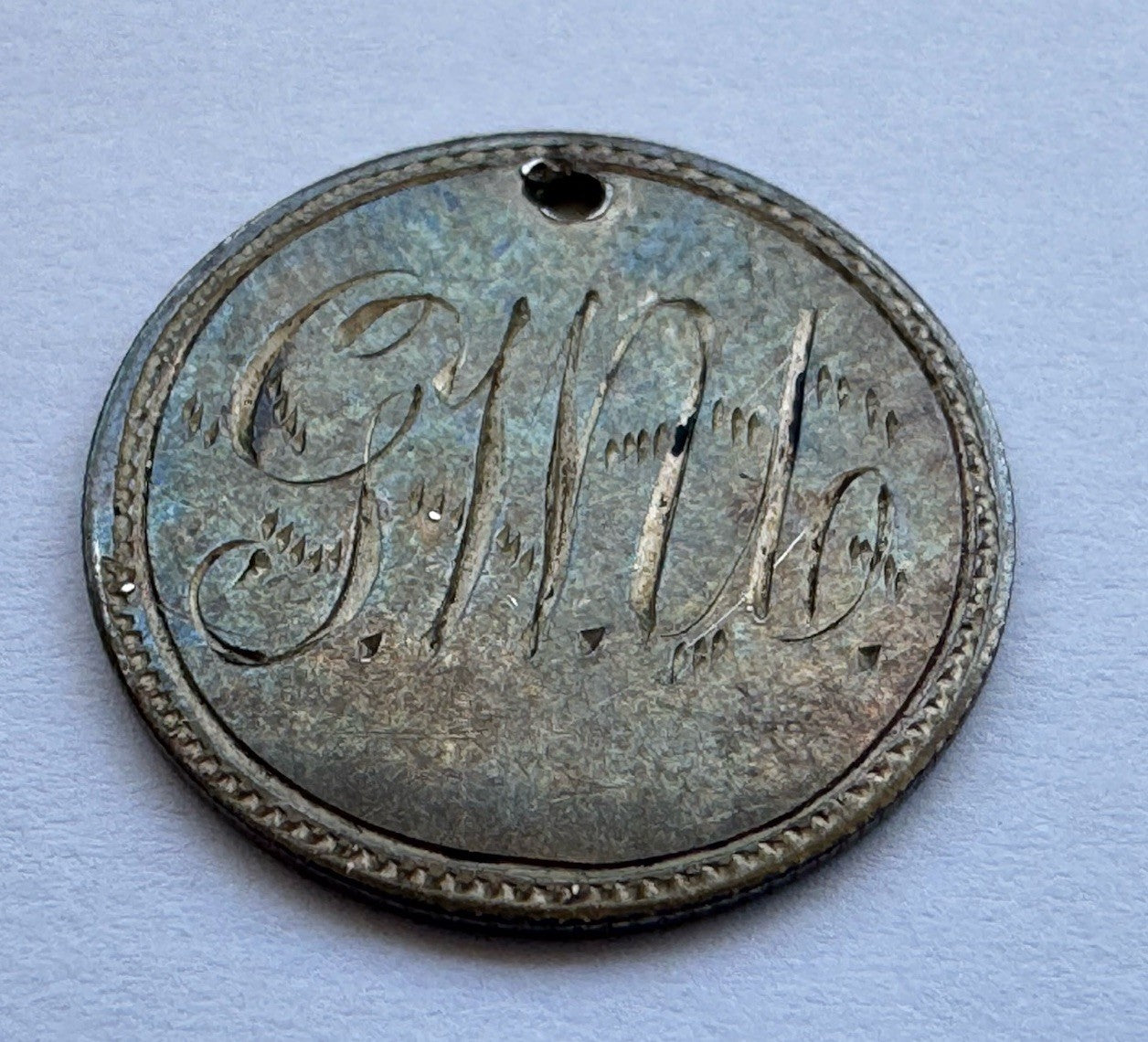 1875 Seated Liberty Dime Love Token – Engraved “Gina” – Birthday Gift For Gina