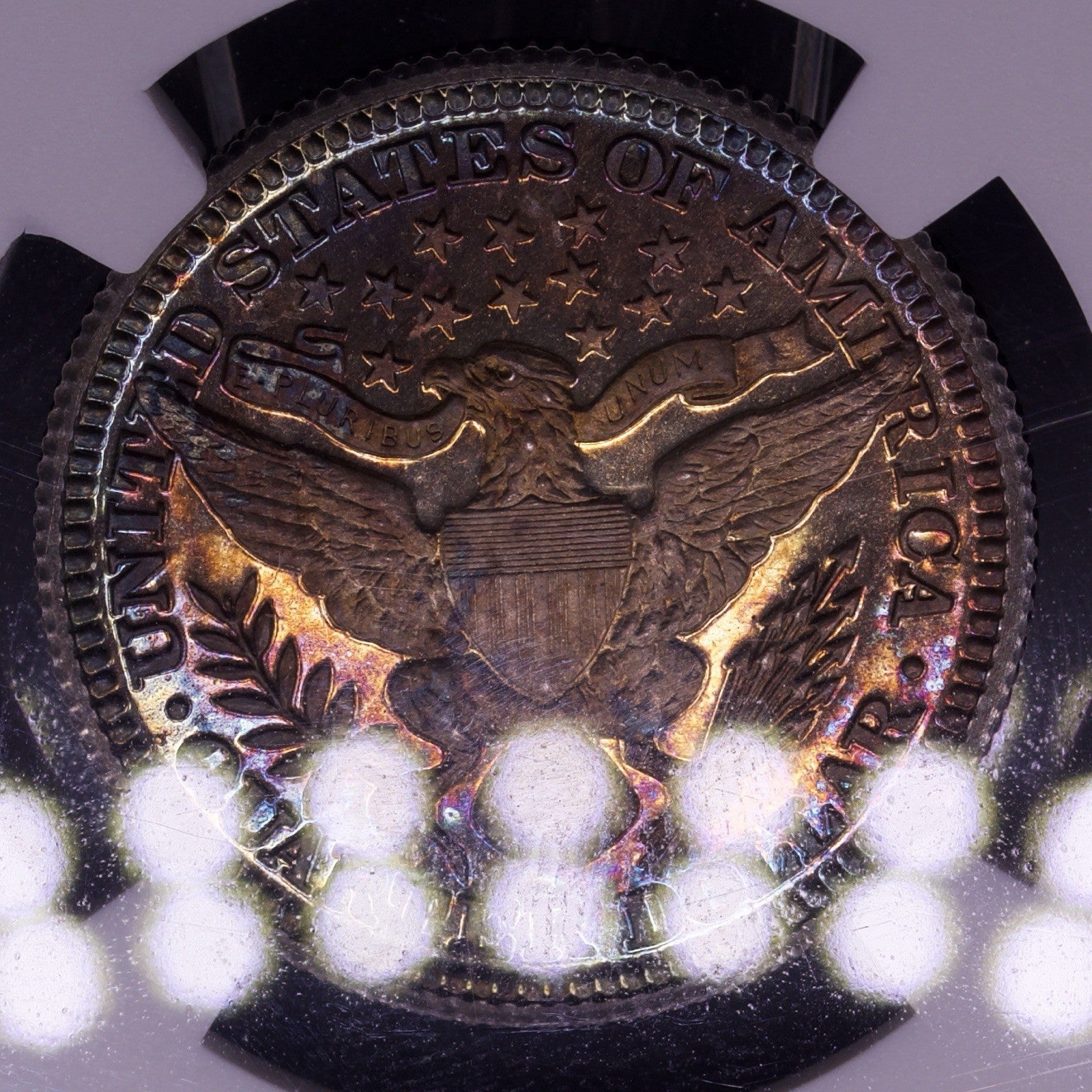 1903 Barber Quarter 25C - NGC PF 64 - Stunning Proof Toning