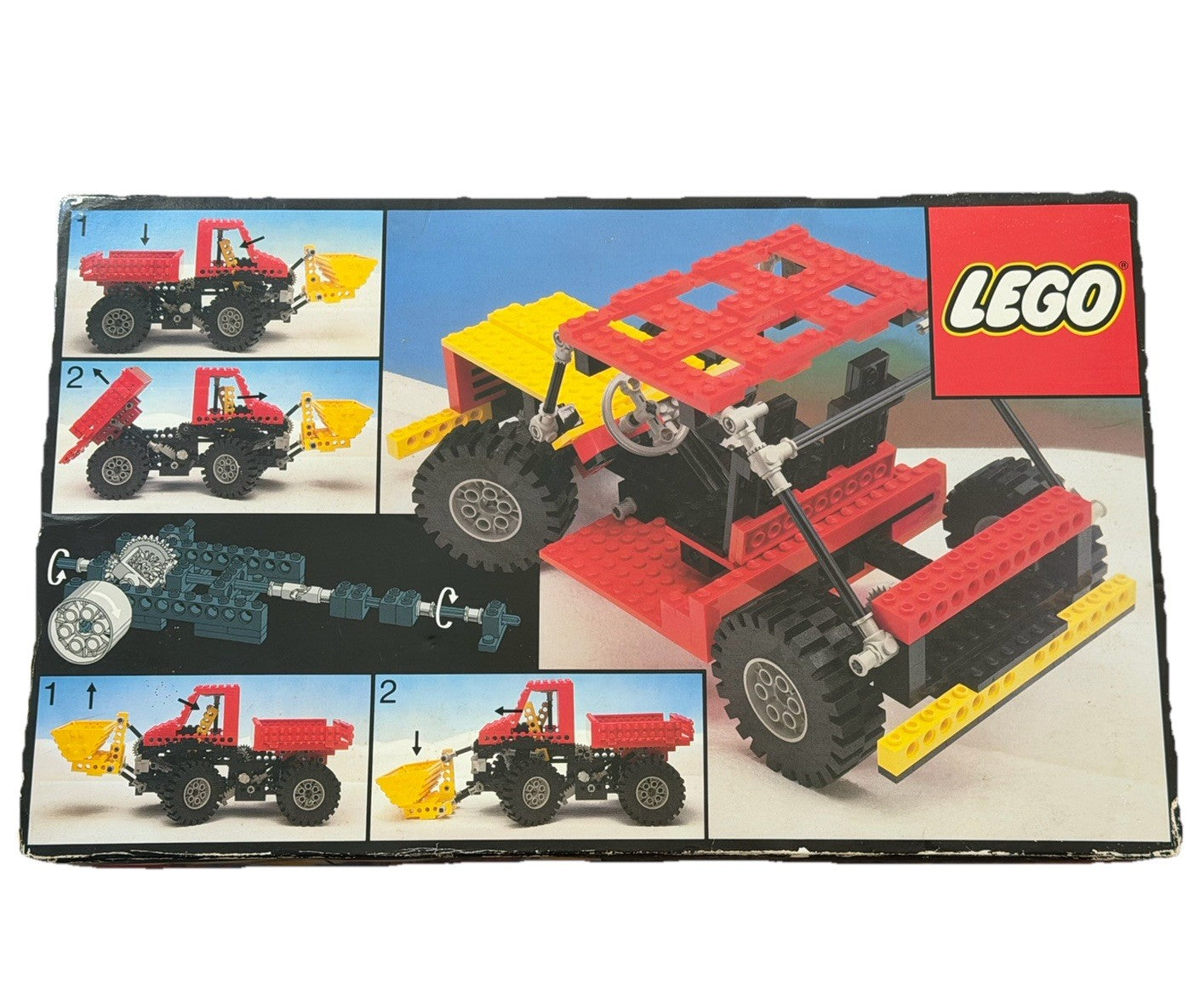 LEGO 8848 Power Truck Technic 1981 Vintage Factory Sealed - Box Damaged