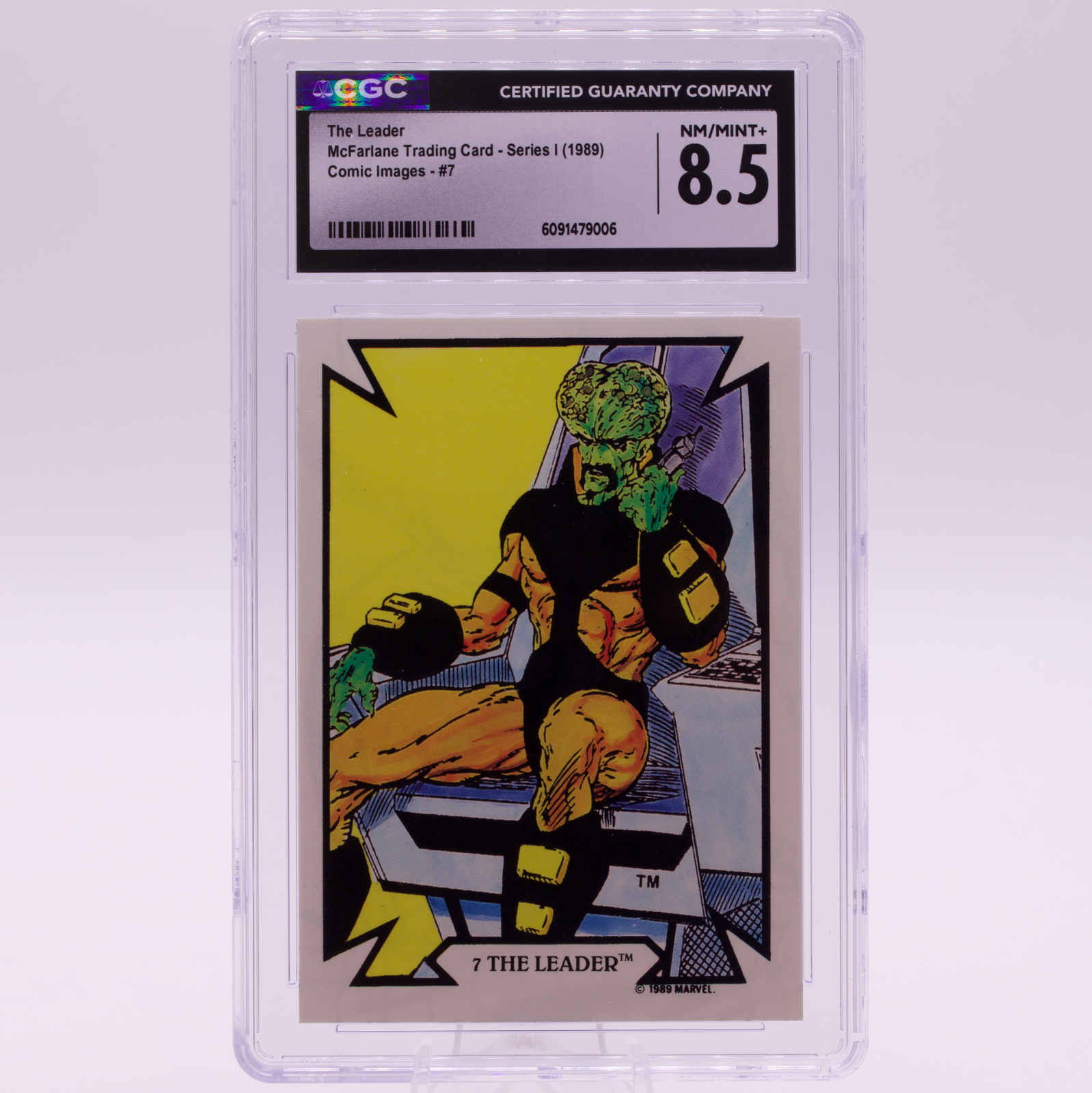1989 Comic Images Todd McFarlane The Leader #7 CGC 8.5 NM/MINT+ Marvel