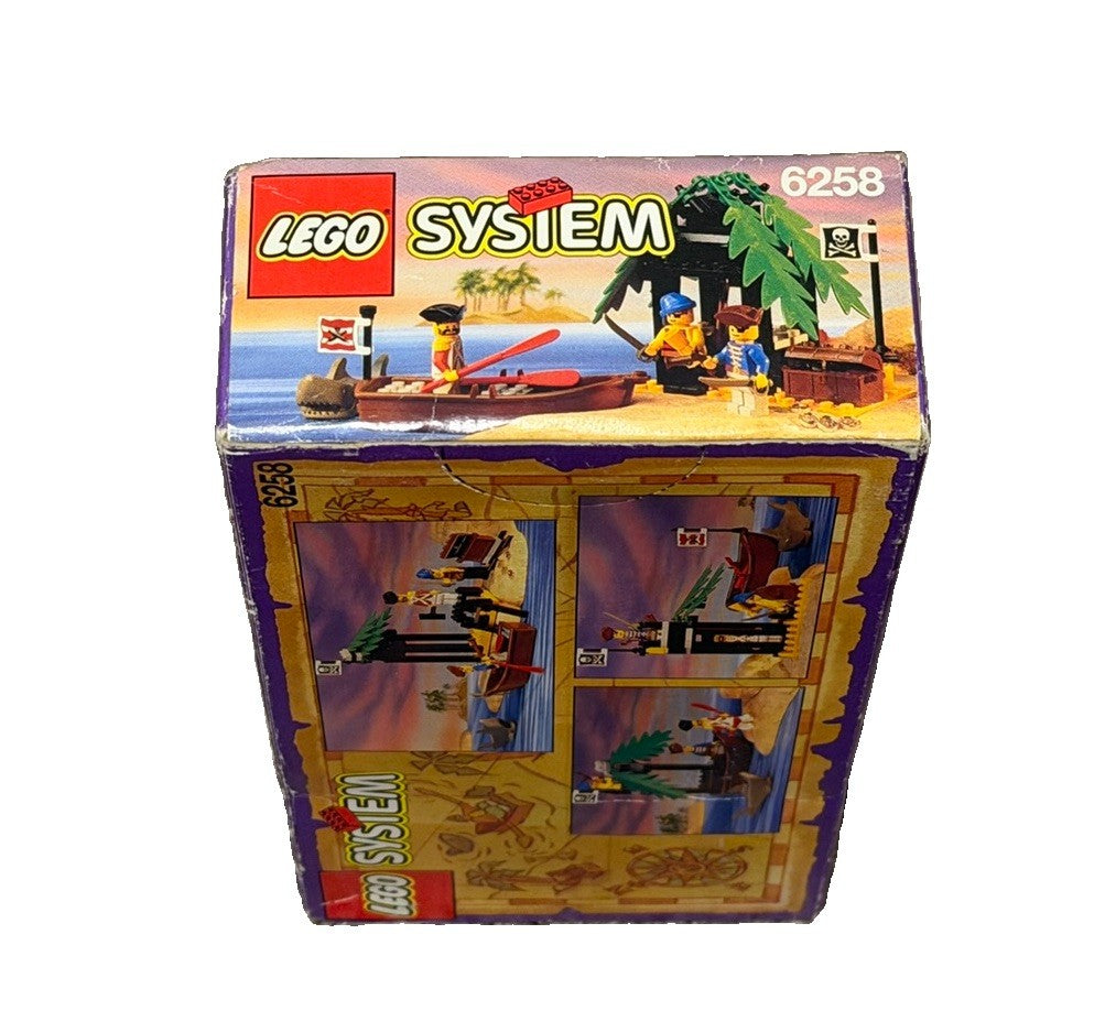 1992 LEGO Pirates Smuggler's Shanty 6258 NEW SEALED Vintage Box Wear Shark