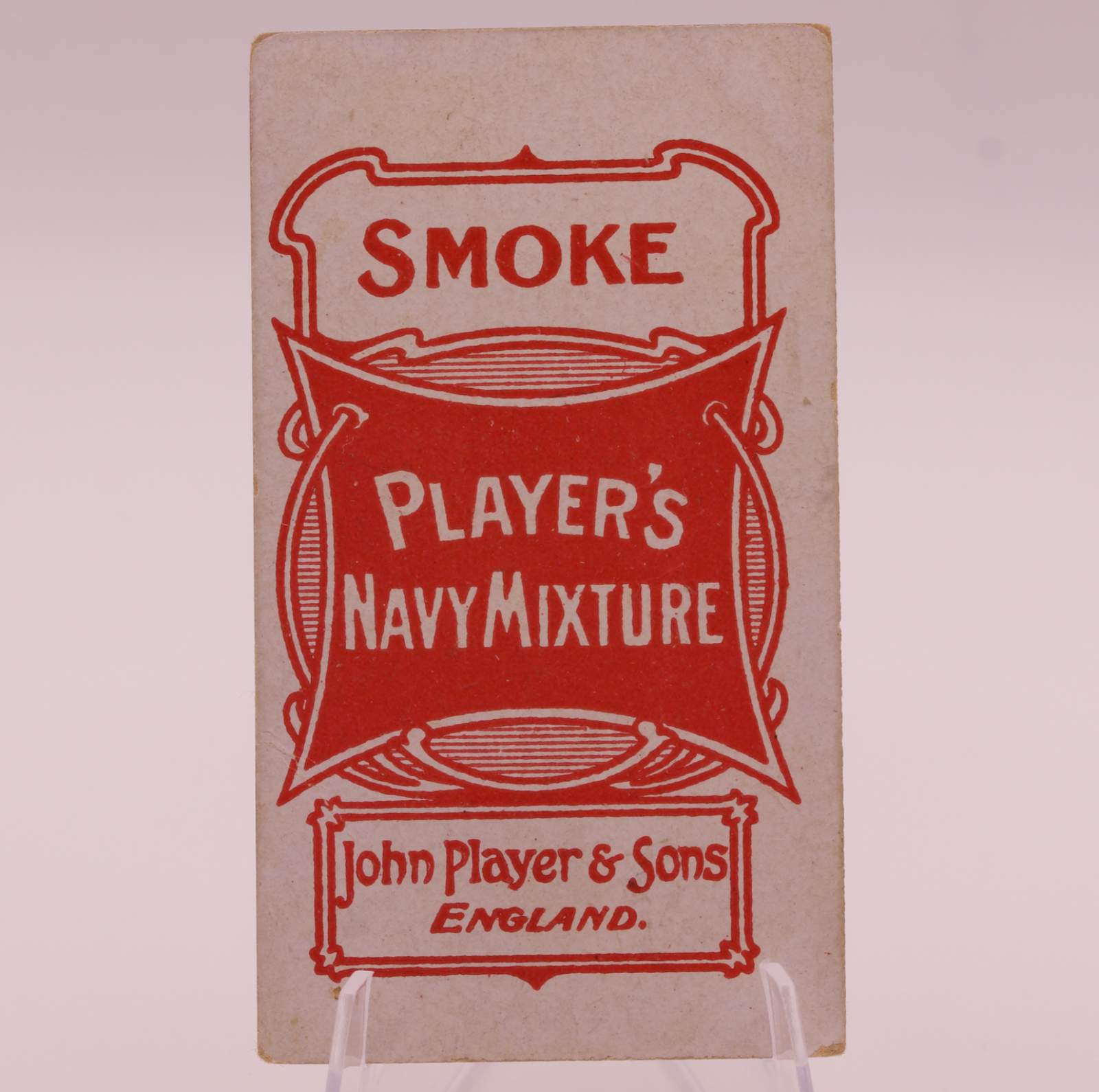 Antique Player's Navy Mixture Cigarette Card France John Player & Sons England