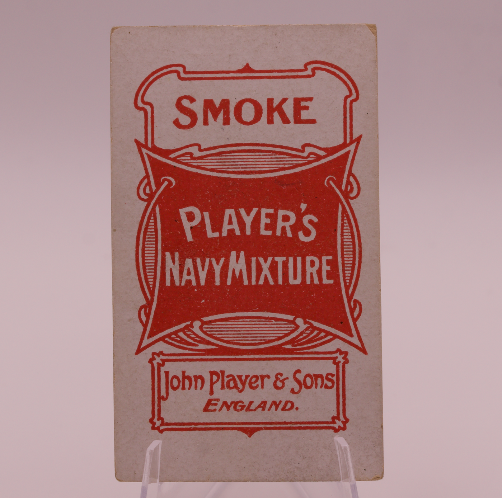 Antique Player's Navy Mixture Cigarette Card Portugal John Player & Sons Tobacco