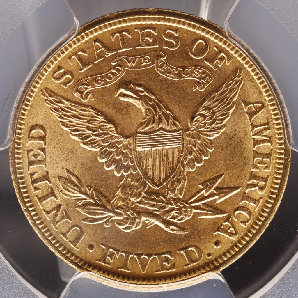 1908 Liberty Head $5 Gold PCGS MS65+ • Fairmont Collection Pedigree