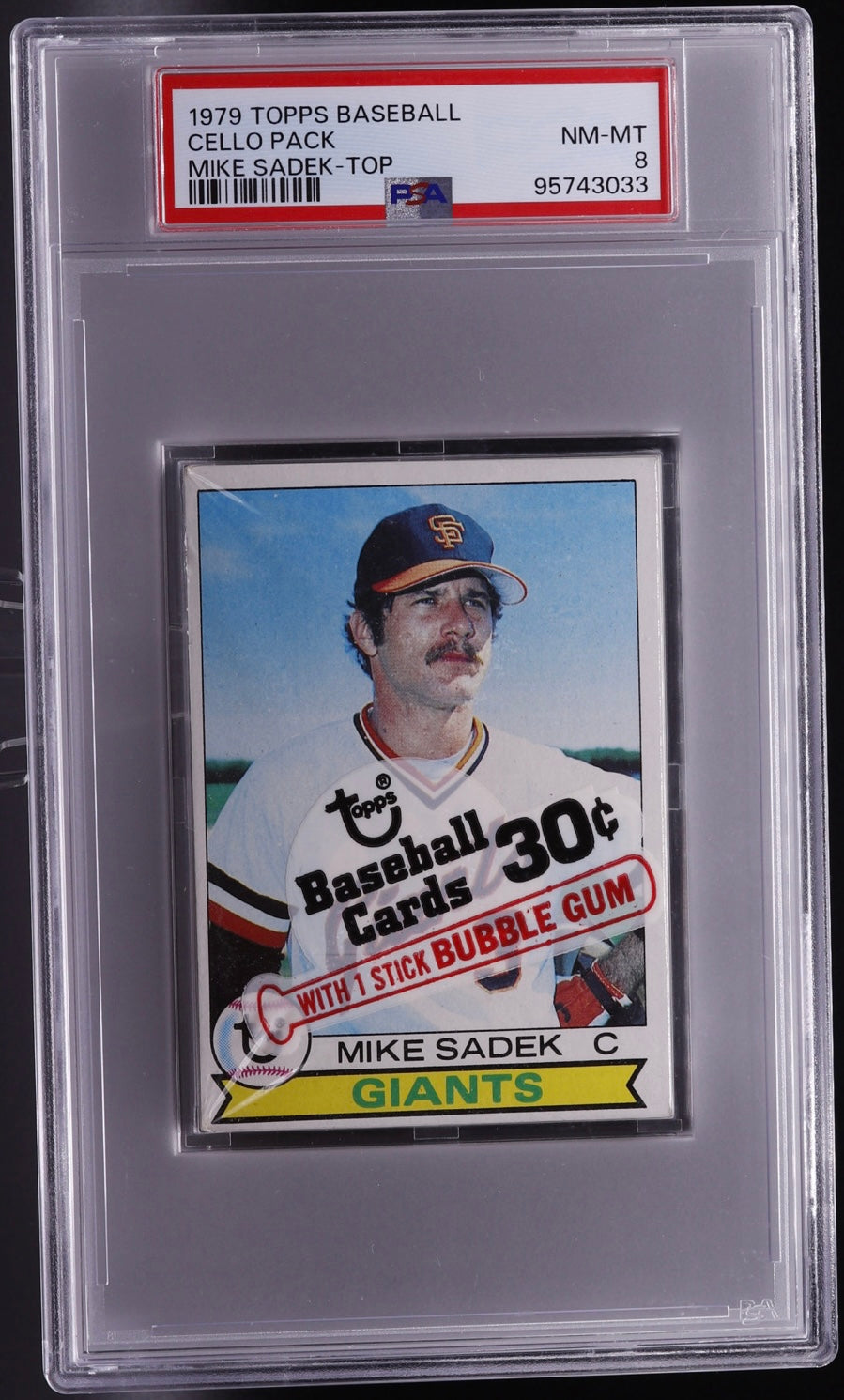 1979 Topps Cello Pack PSA 8 NM-MT Sealed Ozzie Smith RC Vintage Baseball