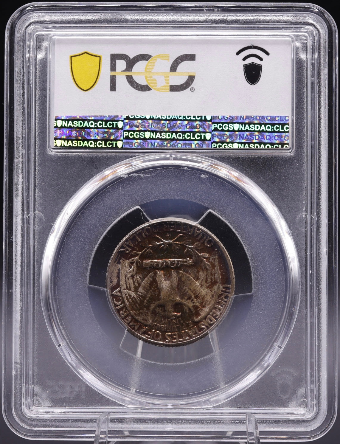 1948-D Washington Silver Quarter PCGS MS67 Toned Uncirculated Coin