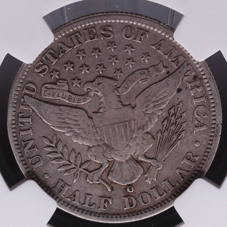 1904-O Barber Half Dollar NGC VF25 • New Orleans Mint •