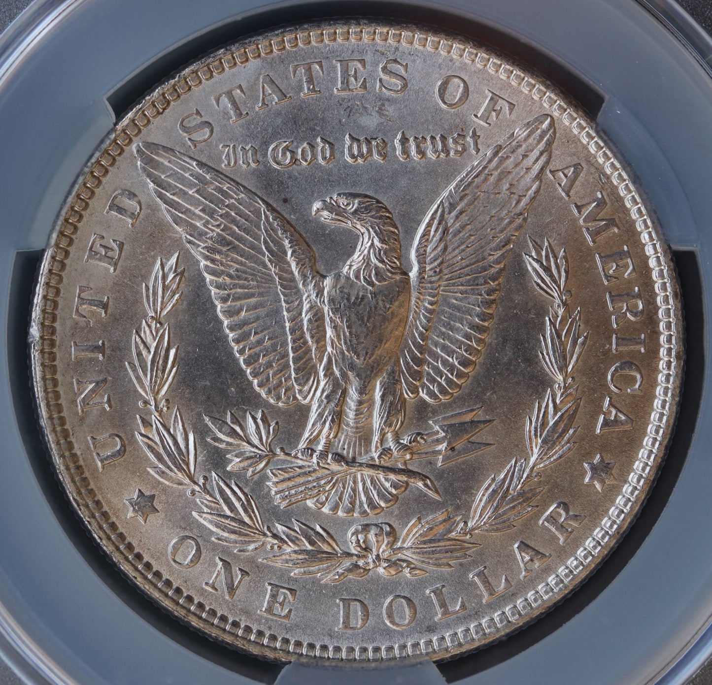 1903 $1  Morgan Silver Dollar Cleaned CACG. Unc Details