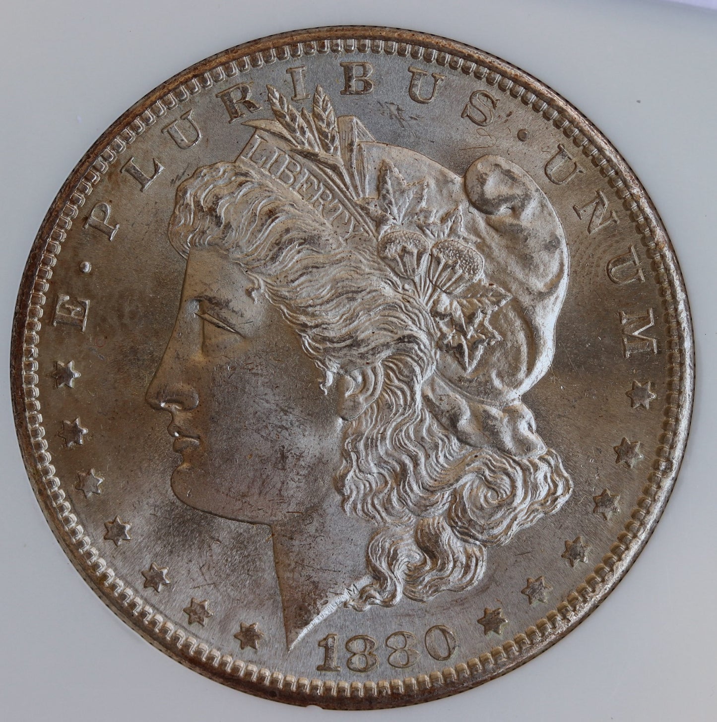 1880-S Morgan Silver Dollar MS 64 PCI