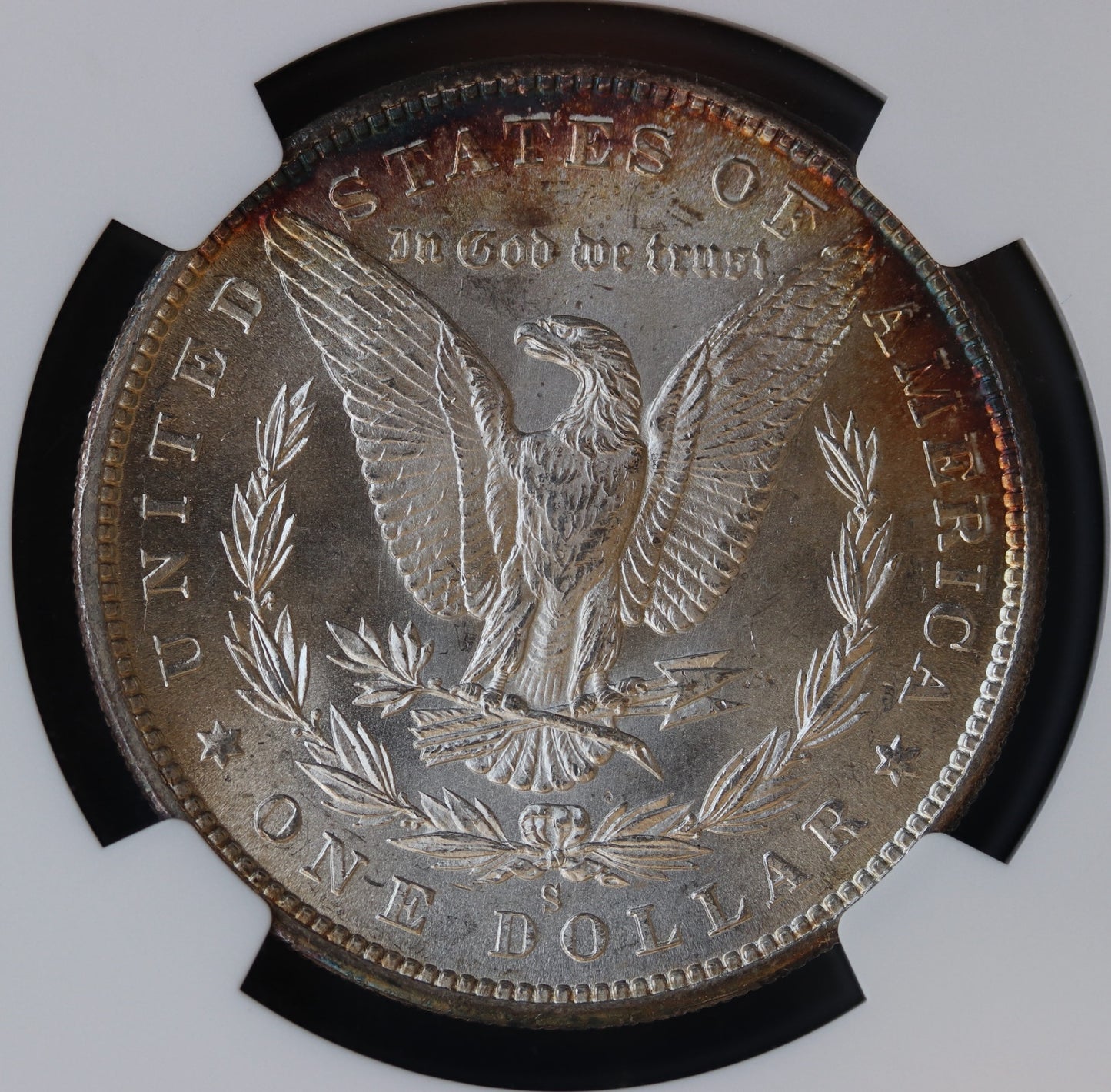 1880-S Morgan Silver Dollar – NGC MS64 – Lustrous BU *Toner*