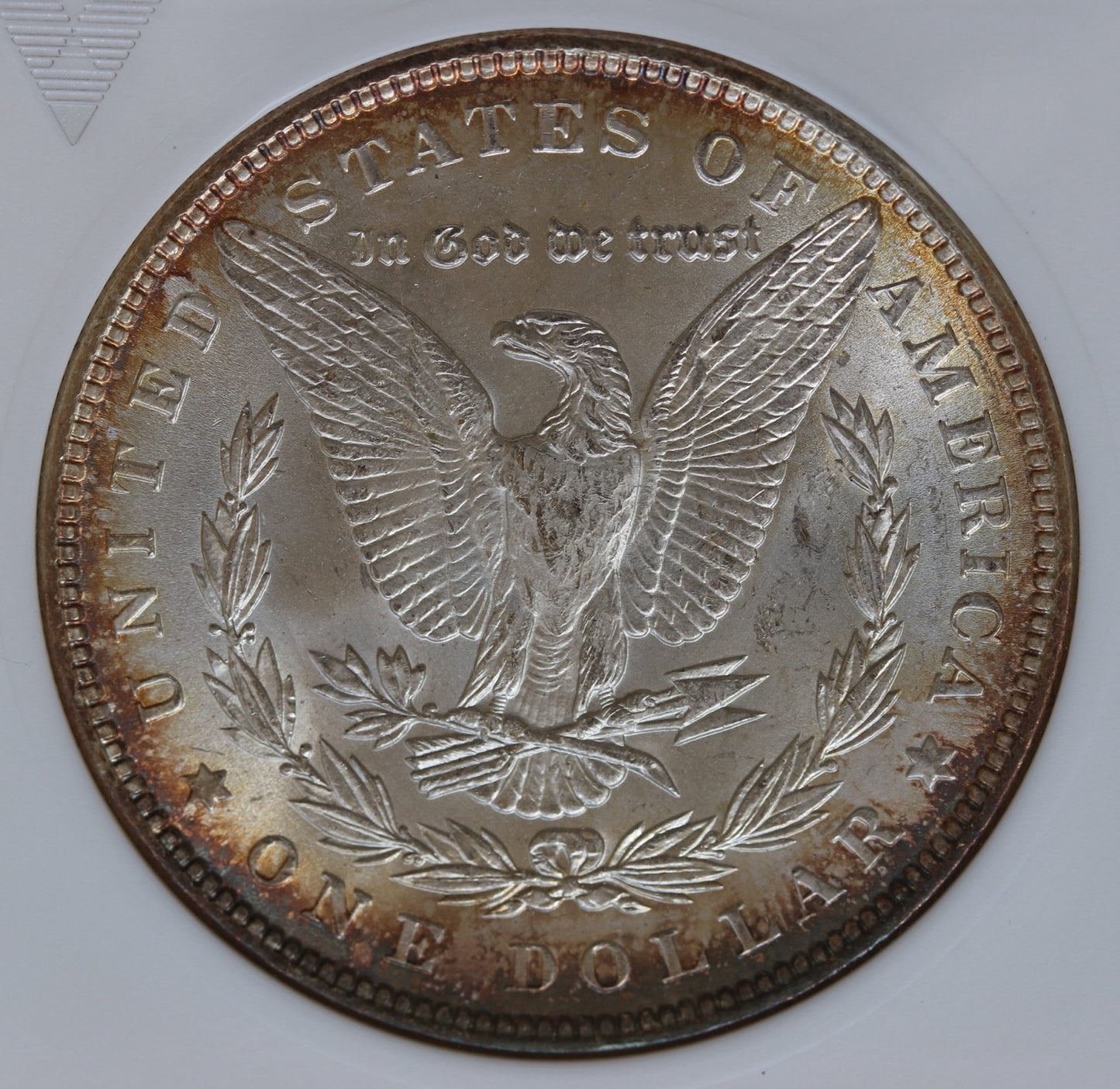 1887 Morgan Silver Dollar – ANACS MS62 – High-Grade 90% Silver - Soapbox Holder