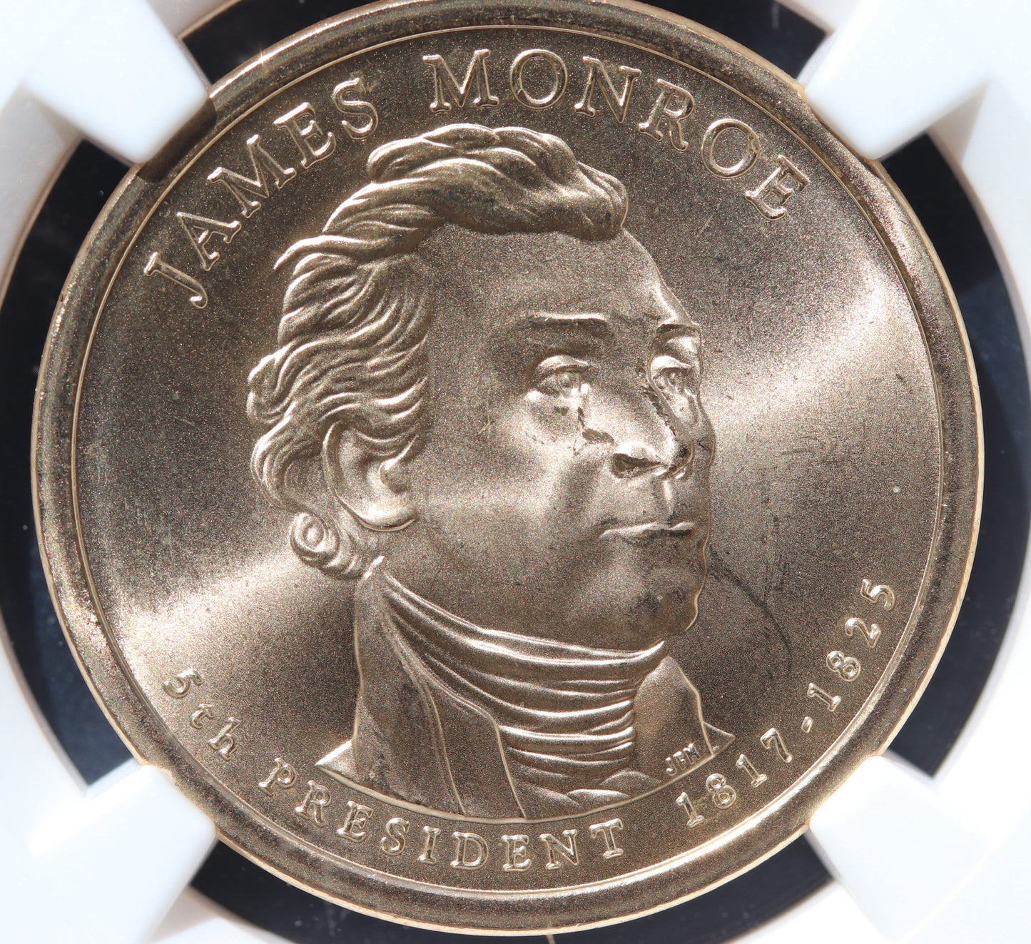 2008 P NGC MS67 James Monroe 5th President $1 US Mint Coin 2008-P MS-67