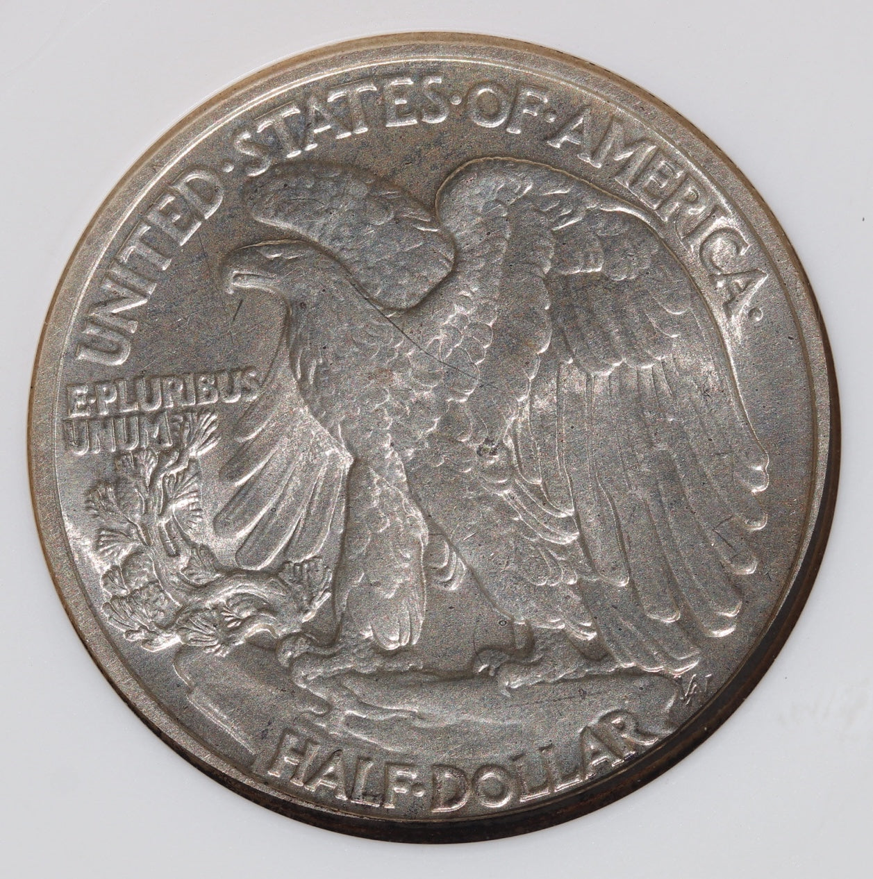 1942 Walking Liberty Half Dollar – ANACS Certified AU58 – Lustrous Pre-War