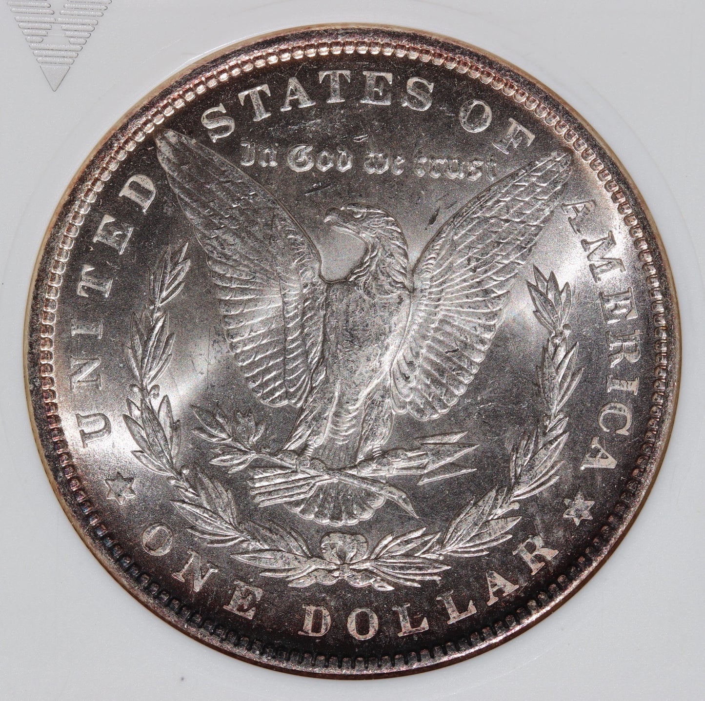 1890 Morgan Silver Dollar – ANACS Certified MS63 – Uncirculated *Toner*