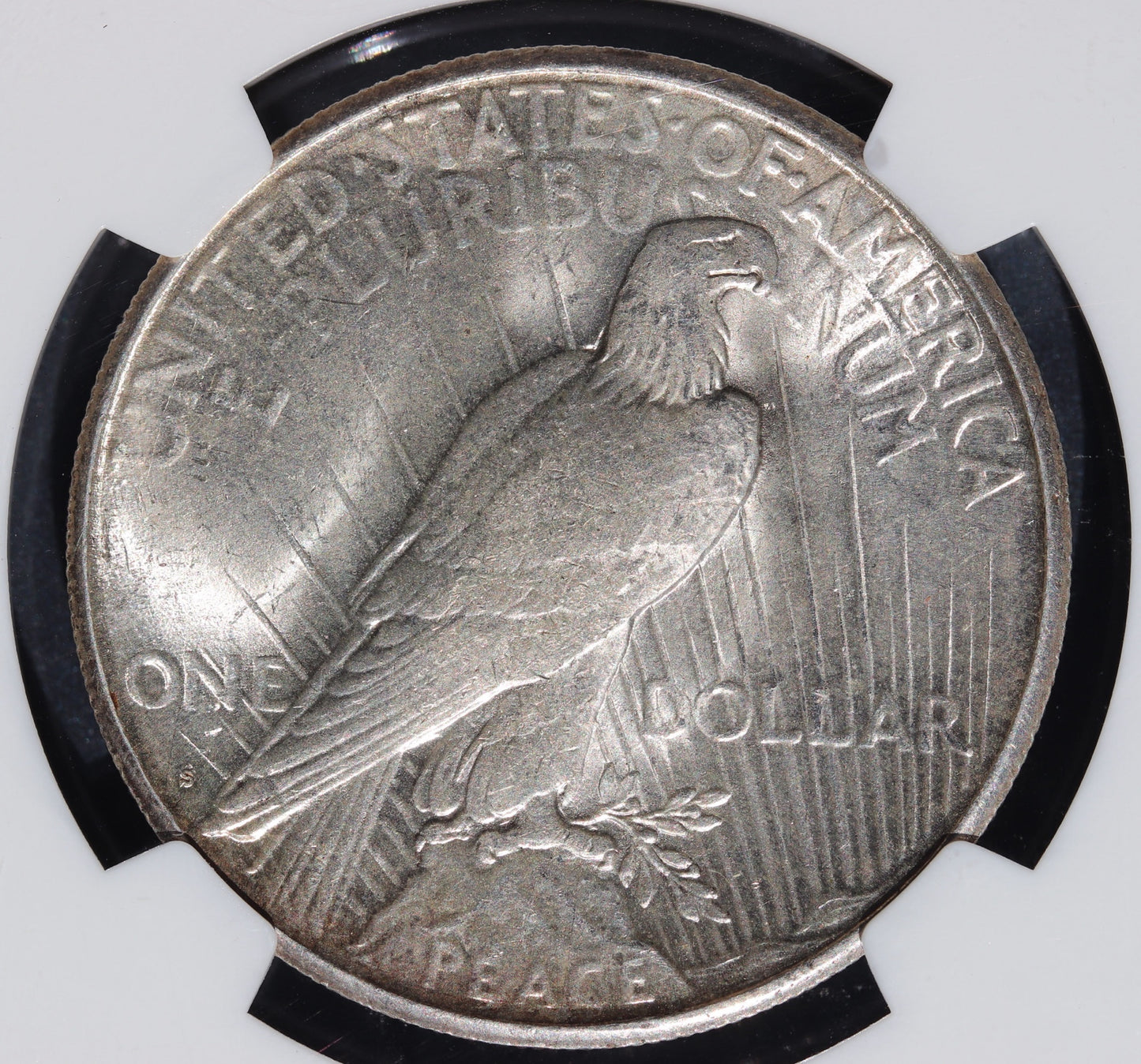 1925-S Peace Silver Dollar NGC MS 63 Certified Rare Coin Collectible