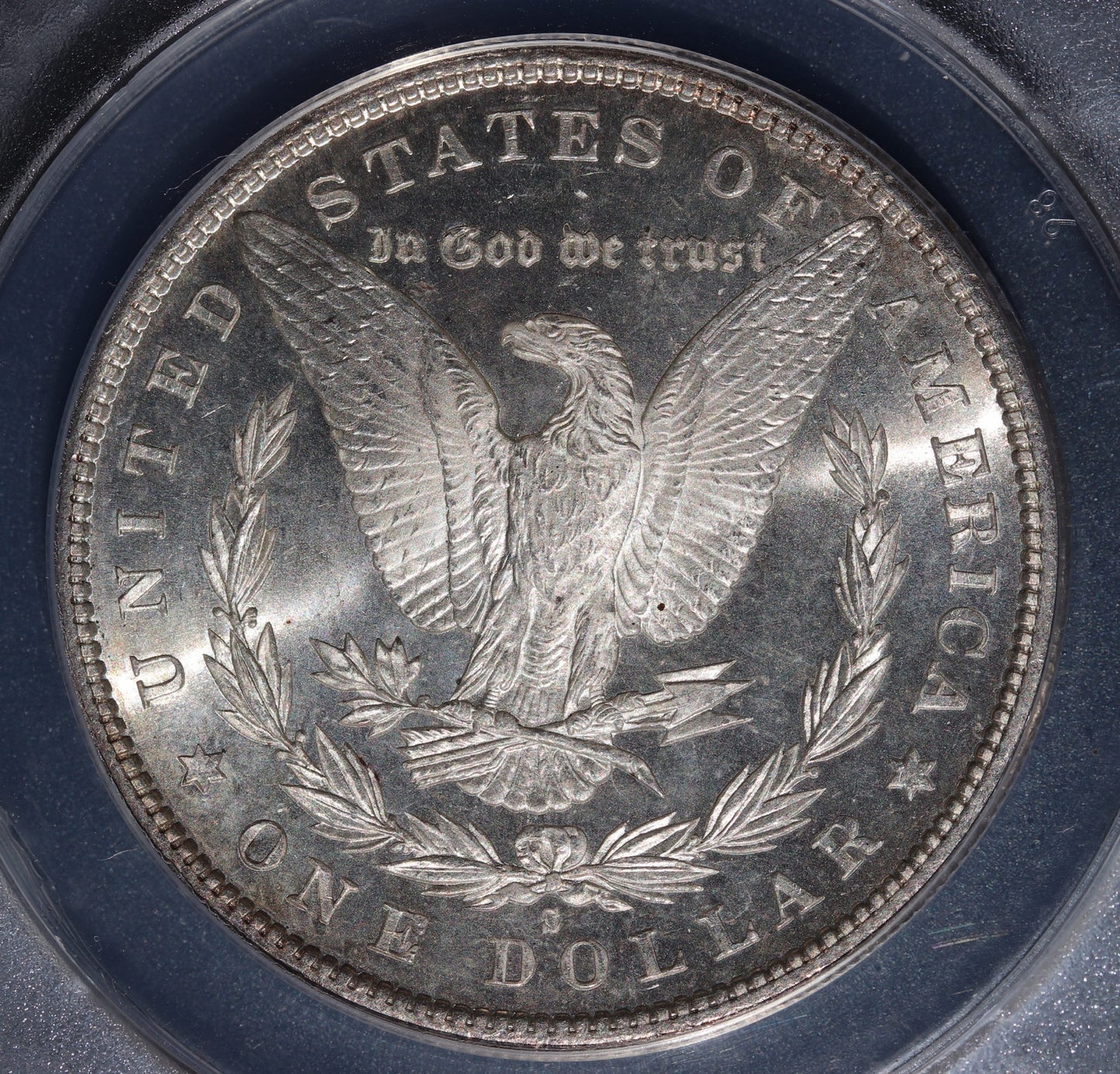 1880-S Morgan Silver Dollar – ANACS MS64 – Brilliant 90% Silver Numismatic Coin