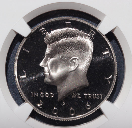 Kennedy Half Dollar 2006 S Clad NGCX 9.9 PF Ultra Cameo
