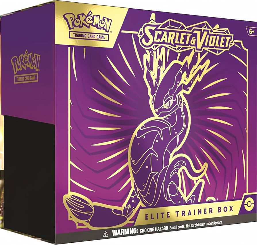 Pokemon Scarlet and Violet Elite Trainer Box Miraidon ETB Factory Sealed