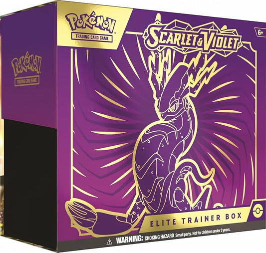 Pokemon Scarlet and Violet Elite Trainer Box Miraidon ETB Factory Sealed