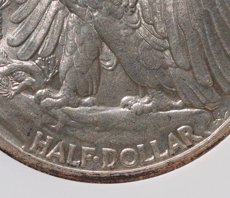 1942 Walking Liberty Half Dollar – ANACS Certified AU58 – Lustrous Pre-War