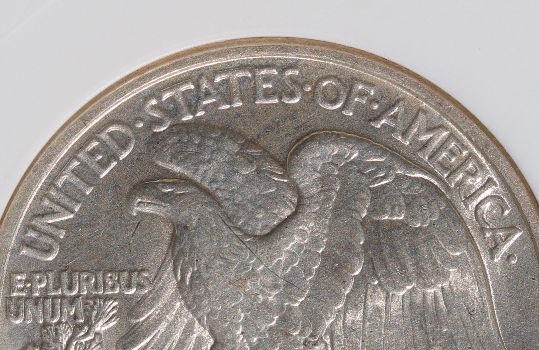 1942 Walking Liberty Half Dollar – ANACS Certified AU58 – Lustrous Pre-War