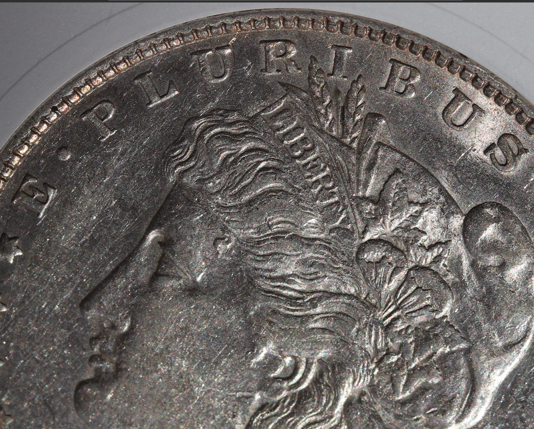 1878 Rev 79 Morgan Silver Dollar VAM‑220 TOP 100 AU50 ANACS Soapbox Certified