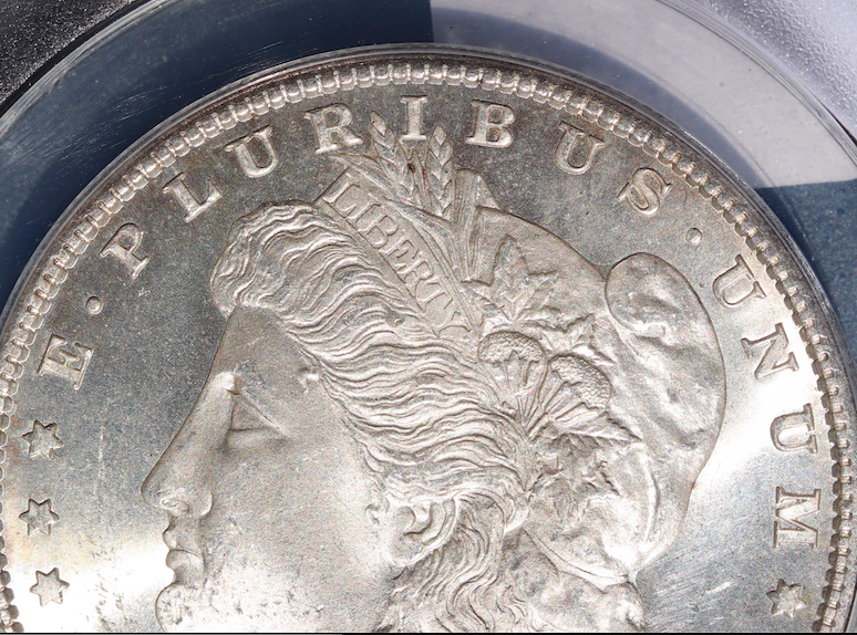 1880-S Morgan Silver Dollar – ANACS MS64 – Brilliant 90% Silver Numismatic Coin