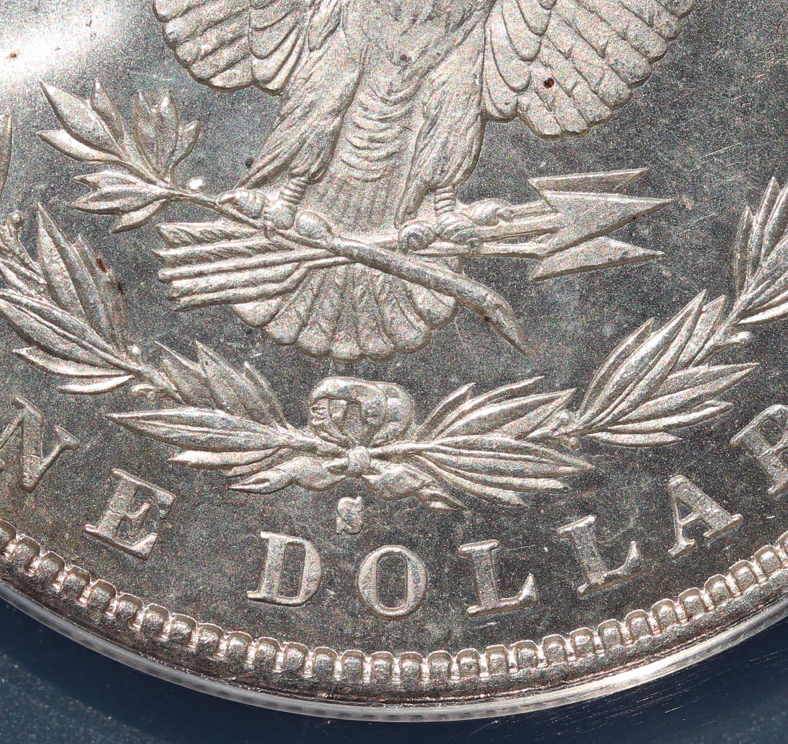 1880-S Morgan Silver Dollar – ANACS MS64 – Brilliant 90% Silver Numismatic Coin