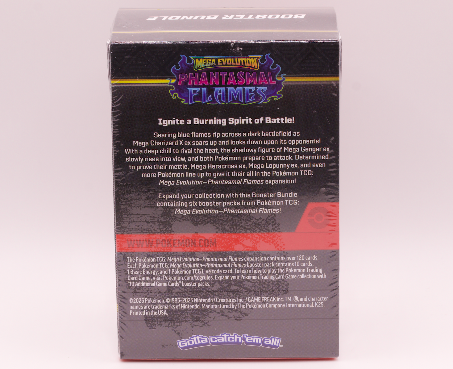 Pokémon TCG Mega Evolution Phantasmal Flames Booster Bundle Factory Sealed